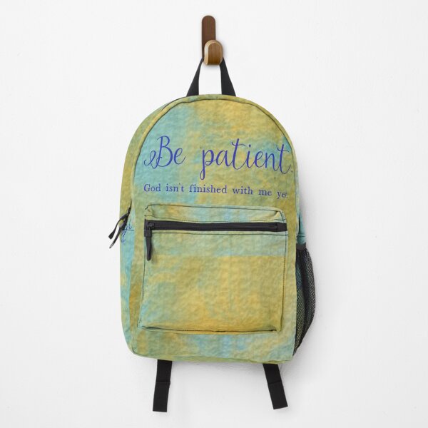 Item preview, Be Patient God isn't finished with me yet, human made meme designed and sold by GiSilver.