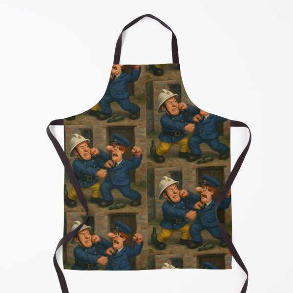 Item preview, Postman Pat & Fireman Sam Fight designed and sold by Hyper-fantasia.