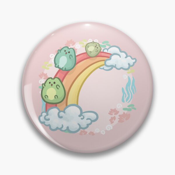 Item preview, Froggies Above the Rainbow designed and sold by Khotekmei.