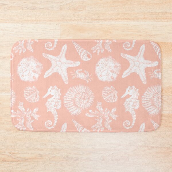 Item preview, Vintage White Washed Sea Life in Coral  designed and sold by PD-Coastal.