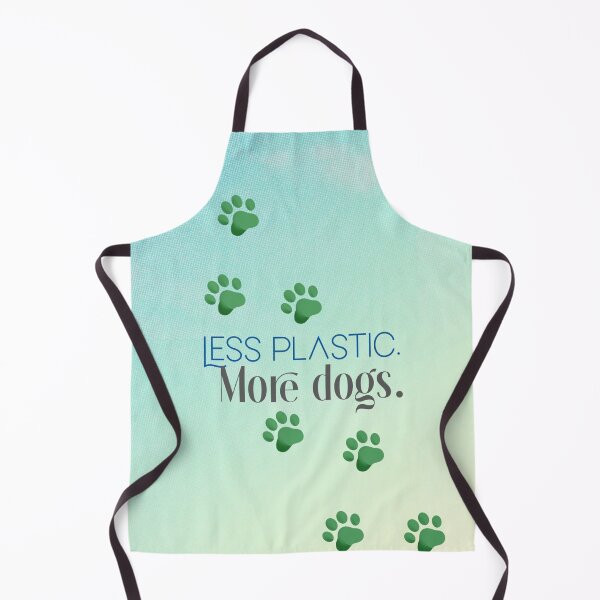 Item preview, less plastic more dogs designed and sold by GiSilver.