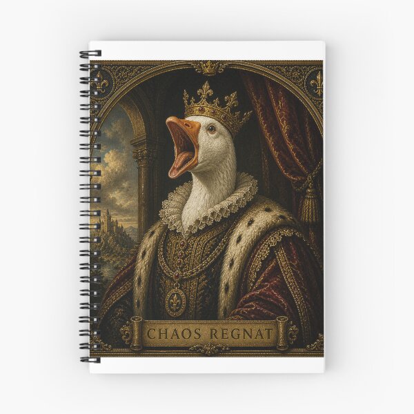 Item preview, Renaissance goose Shirt | Royal Goose Portrait Funny Graphic Tee designed and sold by SleepyLlamaClothes.