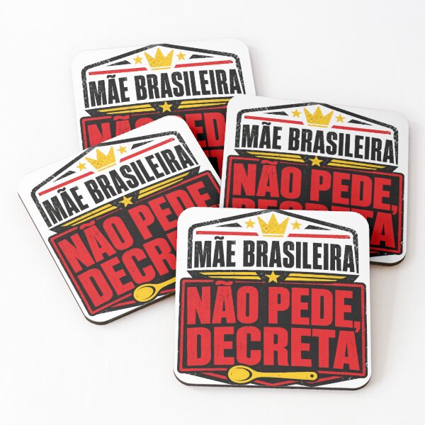 Item preview, Mãe Brasileira Não Pede Decreta Brazilian Mom designed and sold by POD DYNASTY.