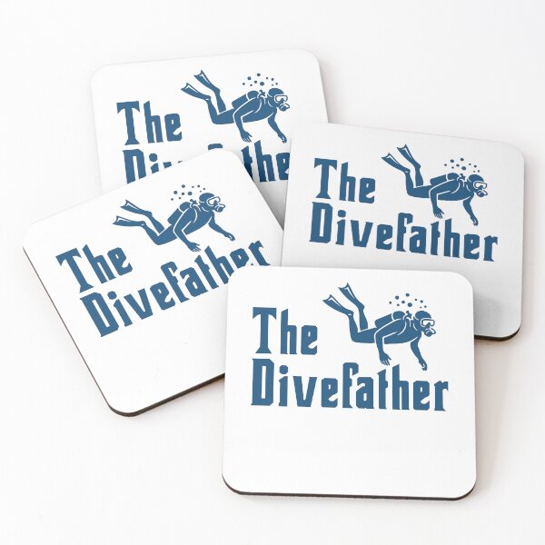 Artikelvorschau, Das Divefather – Lustiges Vatertagsgeschenk für Taucher-Papas entworfen und verkauft von gunaone-design.