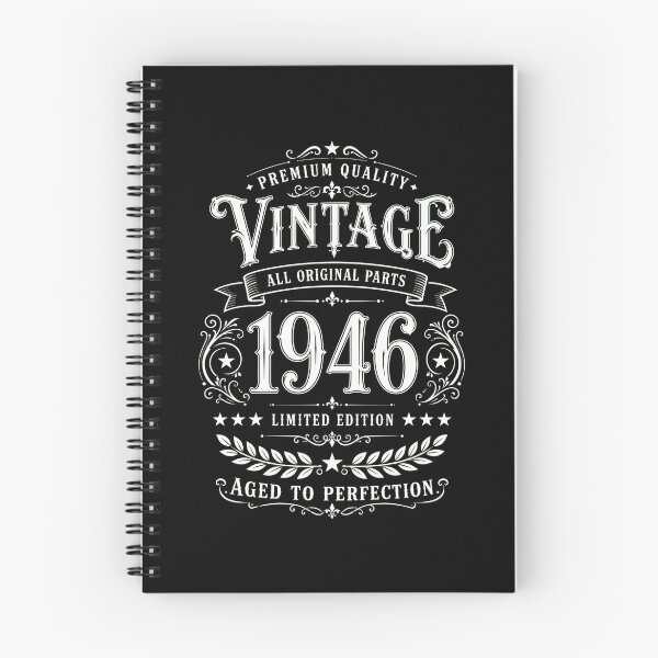 Item preview, 80th Birthday Vintage 1946 Retro Men Women Aged to Perfection designed and sold by G350.