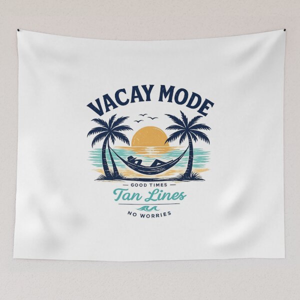 Item preview, Vacay Mode Tropical Sunset Design designed and sold by Wear_Vibe.