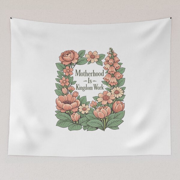 Item preview, Motherhood Is Kingdom Work designed and sold by LuveraxArt.