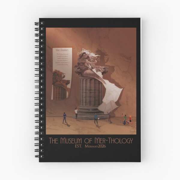 Item preview, The Museum of Mer-Thology Digital Art Drawn By Joseph Montoya designed and sold by Josephmontoyaart.