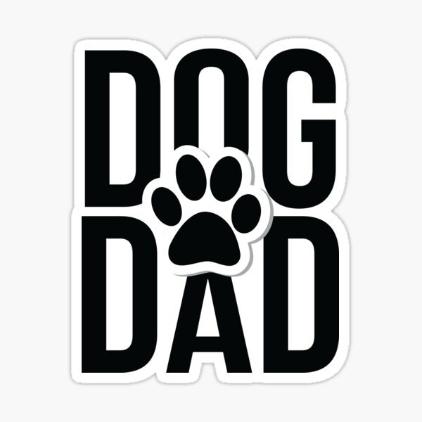 Dog Dad! Sticker