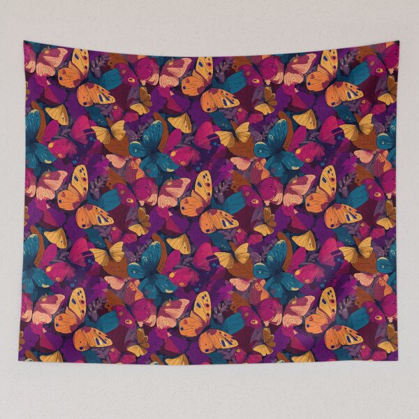 Item preview, Minimalistic Forest Butterfly Camo Pattern  - Gifts For Him designed and sold by RoyalStarsPatts.