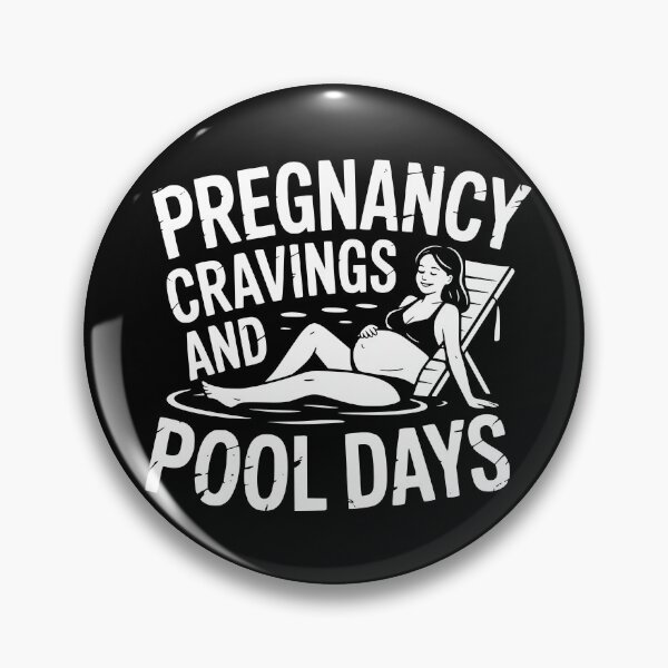 Item preview, Pregnancy Cravings And Pool Days designed and sold by theartfulaspie.
