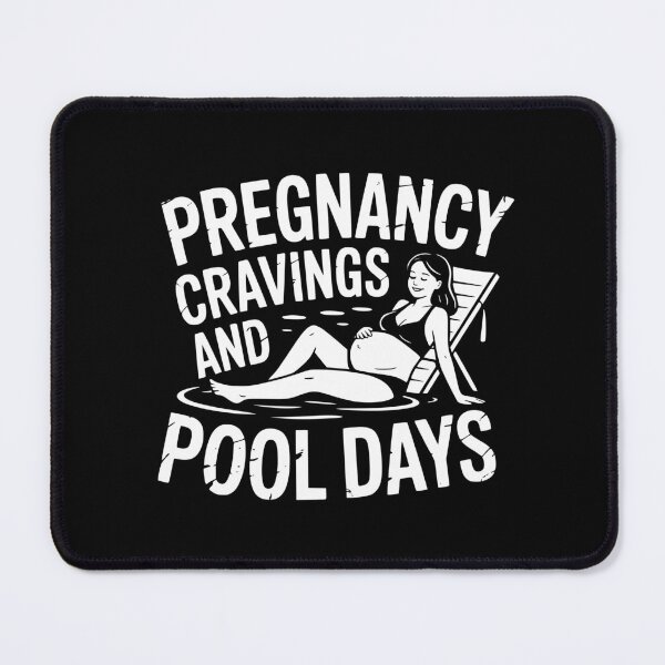 Item preview, Pregnancy Cravings And Pool Days designed and sold by theartfulaspie.