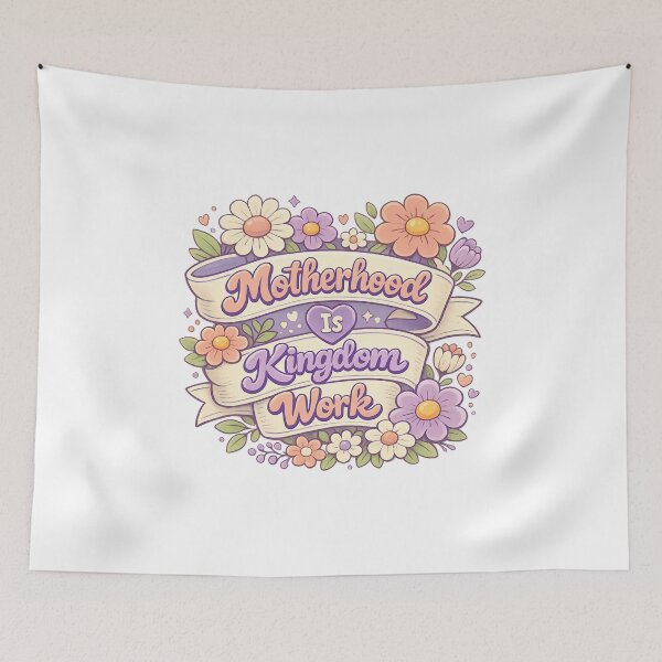 Item preview, Motherhood Is Kingdom Work designed and sold by LuveraxArt.