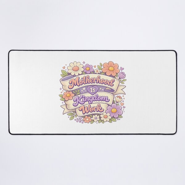 Item preview, Motherhood Is Kingdom Work designed and sold by LuveraxArt.