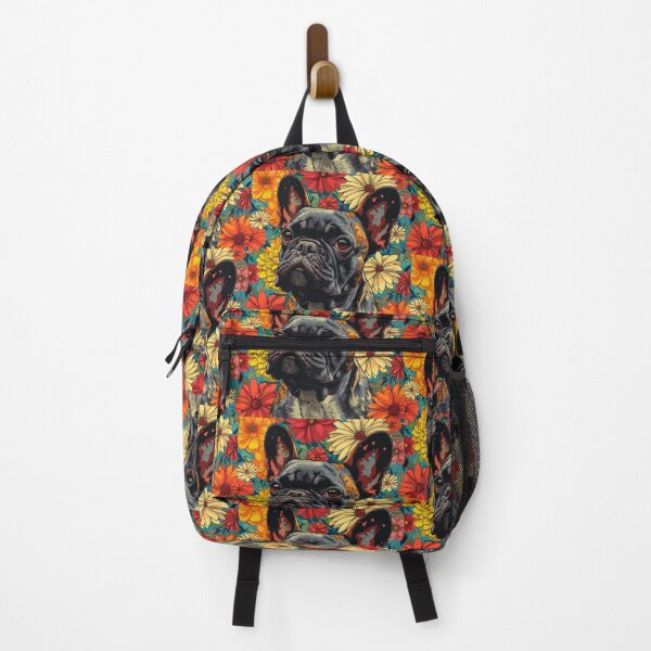 Item preview, Flower power French Bulldog puppy dog designed and sold by MendaciousMina.