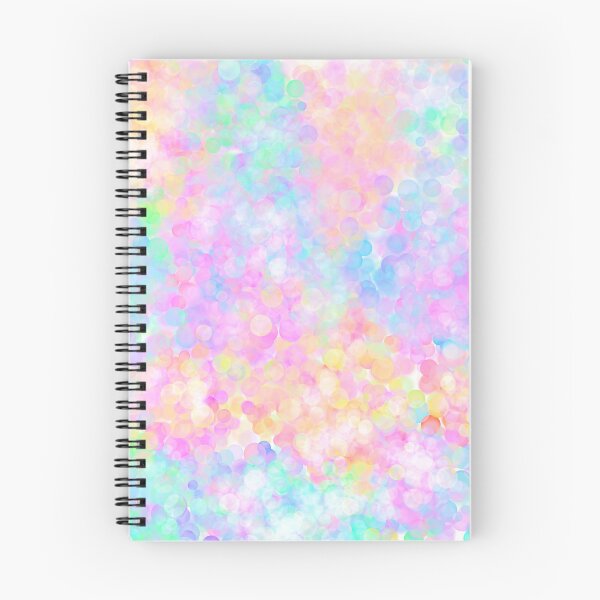 Item preview, Patrón bokeh de confeti arcoíris pastel designed and sold by LesleySilly.