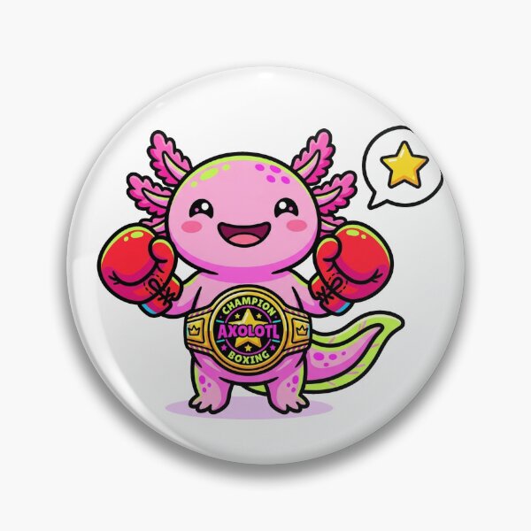 Item preview, Box Mexicano Cute Axolotl Boxer Art designed and sold by DuckOddity.