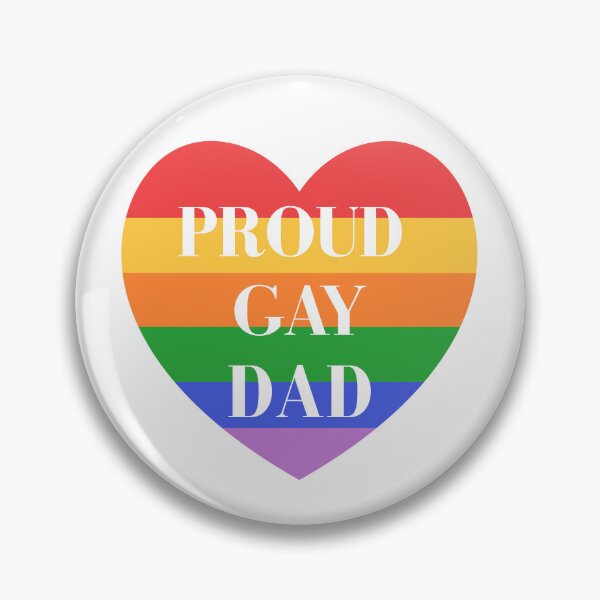 Artikelvorschau, Proud Gay Dad Pride Herz Design entworfen und verkauft von Kreativa1.
