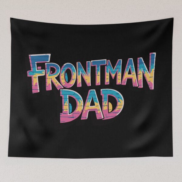 Item preview, Frontman Dad Retro Music Band Father Vaporwave designed and sold by cabana.space.