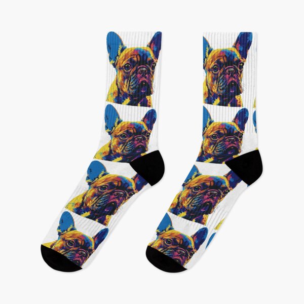 Item preview, Pop art French Bulldog puppy dog designed and sold by MendaciousMina.