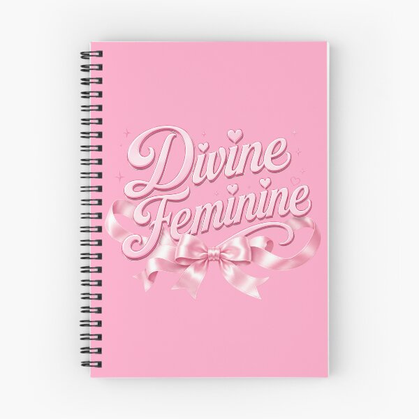 Item preview, Divine Feminine Coquette Pink Bow Aesthetic Typography Design designed and sold by TheStephanieRome.
