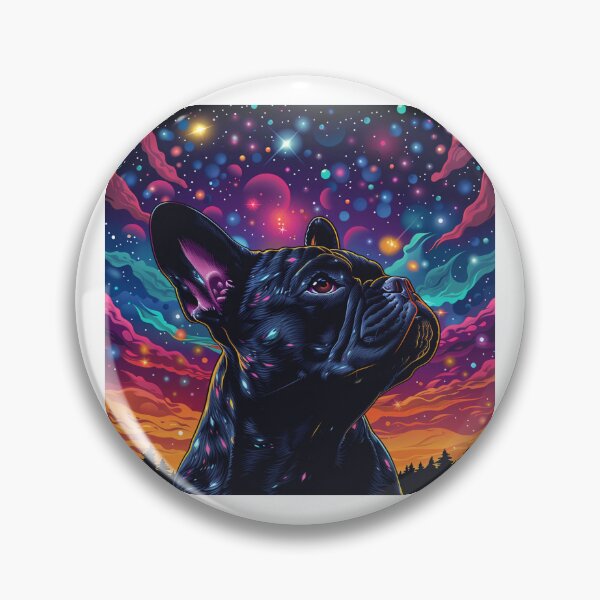 Item preview, Star gazing French Bulldog puppy dog designed and sold by MendaciousMina.