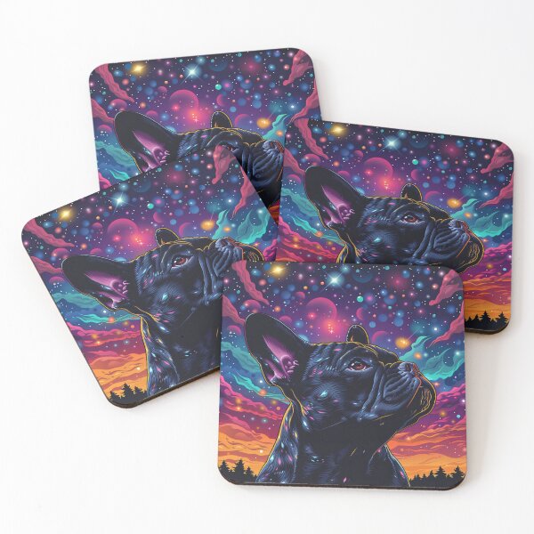 Item preview, Star gazing French Bulldog puppy dog designed and sold by MendaciousMina.