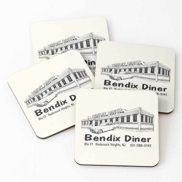 Item preview, Vintage Bendix Diner Hasbrouck Heights NJ Graphic designed and sold by Tonyv773.