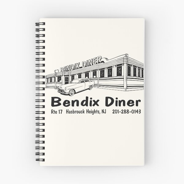 Artikelvorschau, Vintage Bendix Diner Hasbrouck Heights NJ Grafik entworfen und verkauft von Tonyv773.