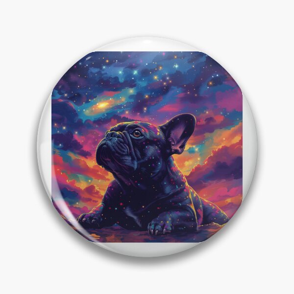 Item preview, Star gazing French Bulldog puppy dog designed and sold by MendaciousMina.