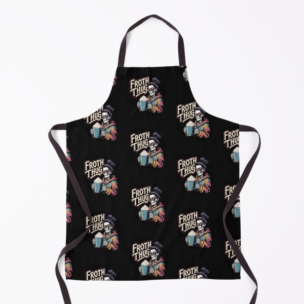 Item preview, Funny Skeleton Coffee Mom Froth Thug Sarcastic designed and sold by tamdevo1.