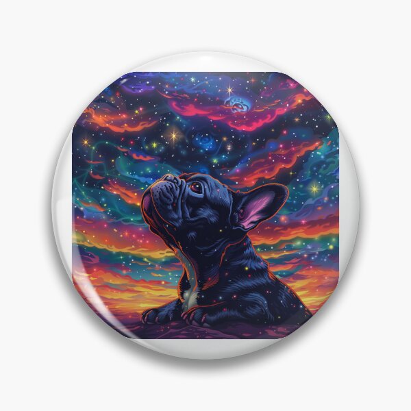 Item preview, Star gazing French Bulldog puppy dog designed and sold by MendaciousMina.