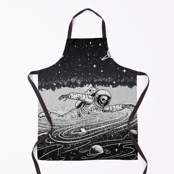 Item preview, "Navigating The Cosmic Tides" Trippy Astronaut Space Poster Art designed and sold by Cipher & Soul.