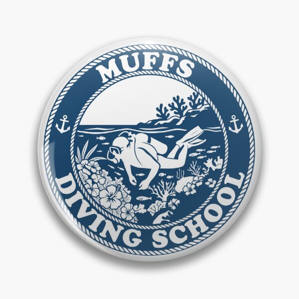 Item preview, Muffs Diving School Scuba Diver designed and sold by gunaone-design.