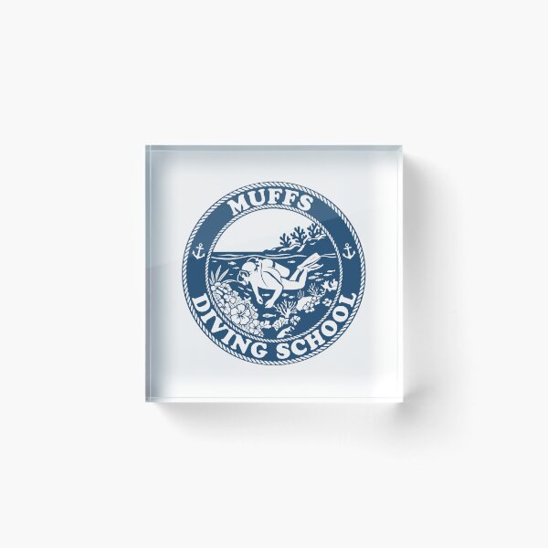 Item preview, Muffs Diving School Scuba Diver designed and sold by gunaone-design.