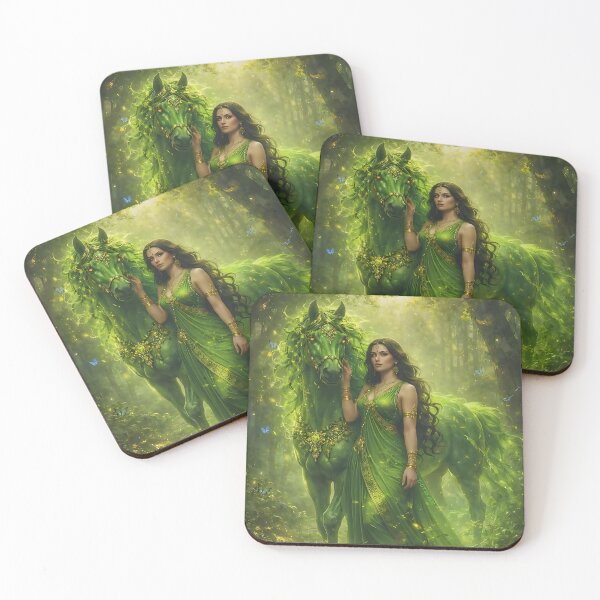 Item preview, Emerald Forest Empress Fantasy Art designed and sold by ©-G3'SS-IRM.