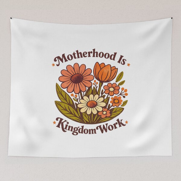 Item preview, Motherhood Is Kingdom Work designed and sold by LuveraxArt.