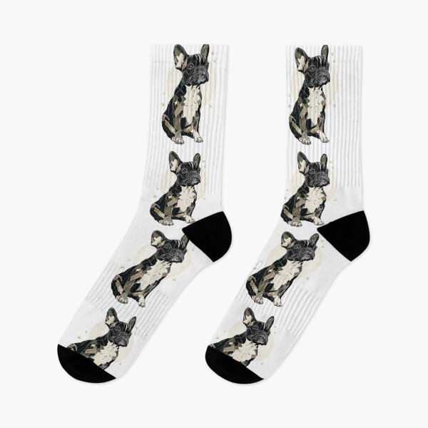 Item preview, Boho French Bulldog puppy dog designed and sold by MendaciousMina.