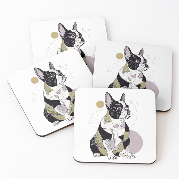 Item preview, Boho French Bulldog puppy dog designed and sold by MendaciousMina.