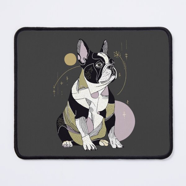 Item preview, Boho French Bulldog puppy dog designed and sold by MendaciousMina.
