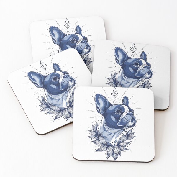 Item preview, Blue French Bulldog puppy dog designed and sold by MendaciousMina.
