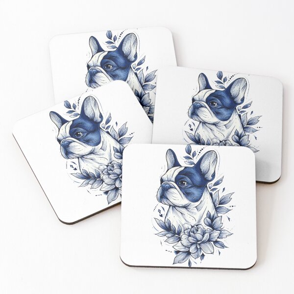 Item preview, Blue French Bulldog puppy dog designed and sold by MendaciousMina.