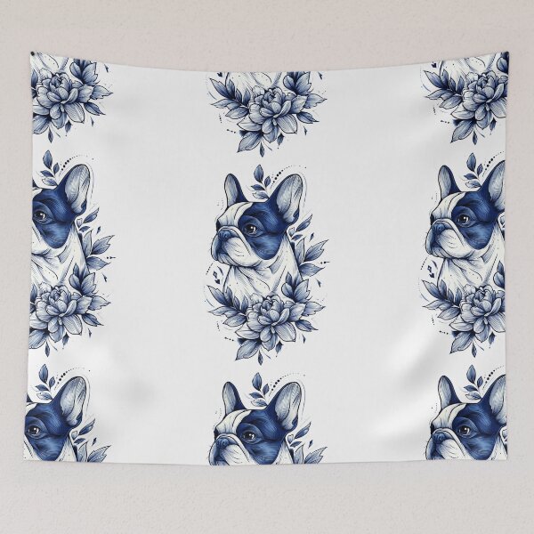 Item preview, Blue French Bulldog puppy dog designed and sold by MendaciousMina.
