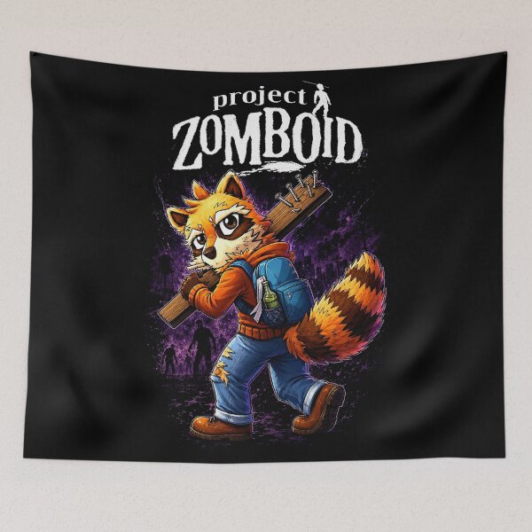 Item preview, Project Zomboid - Spiffo Survivor designed and sold by thedarkfantasy.