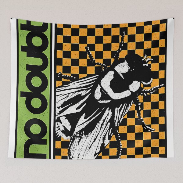 Item preview, Vintage No Doubt Fly Checkerboard Ska Punk  designed and sold by eonvisuals.