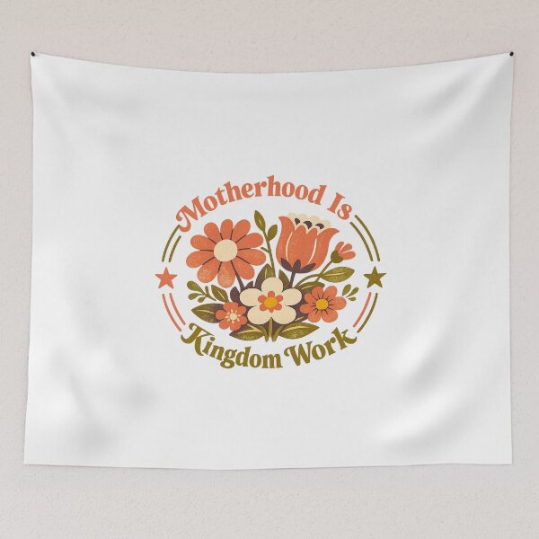 Item preview, Motherhood Is Kingdom Work designed and sold by LuveraxArt.