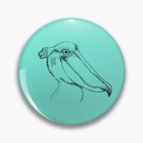 Item preview, Shoebill Stork Sketch Illustration designed and sold by penelopejade.