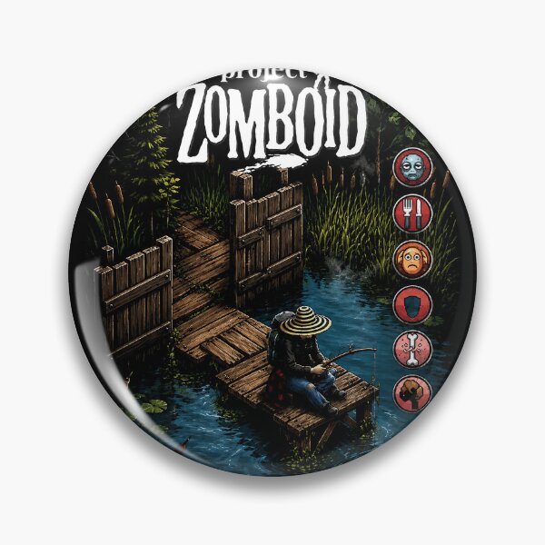 Item preview, Project Zomboid - Fishing designed and sold by thedarkfantasy.