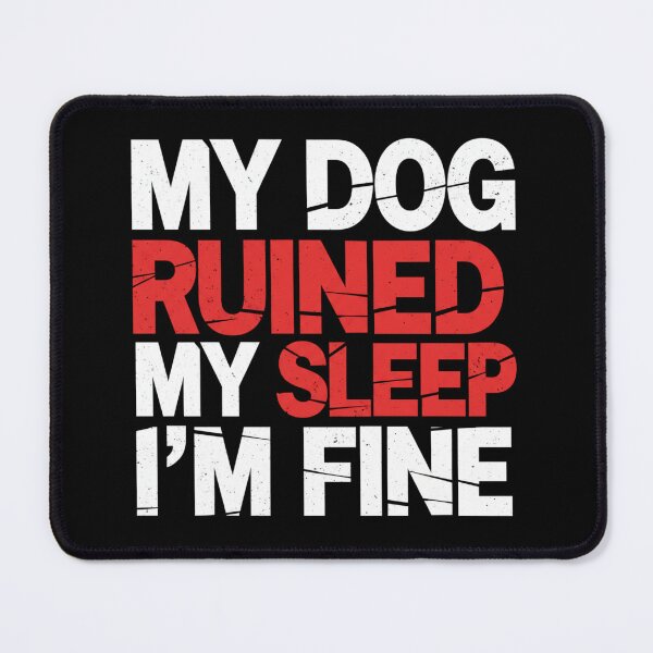 Item preview, Sleep Interrupted Dog Owner Shirt - Funny Sleep Disruption Tee designed and sold by Hanno0.
