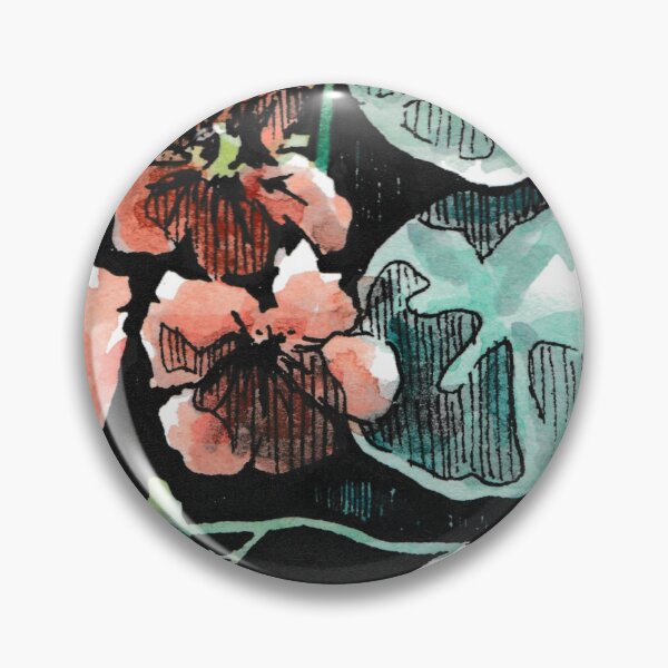 Item preview, ACEO dark botanicals: tropaeolum majus designed and sold by crissini.